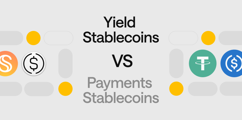Stablecoins vs Yield Bearing Stablecoins: The Two Types That Matter