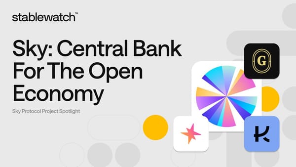 Sky Protocol: A Central Bank For The Open Economy