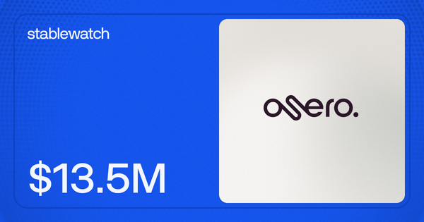Stablewatch Incubates Osero with a $13.5M raise